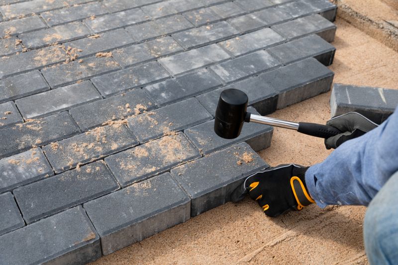 Laying Pavers on a Prepared Base