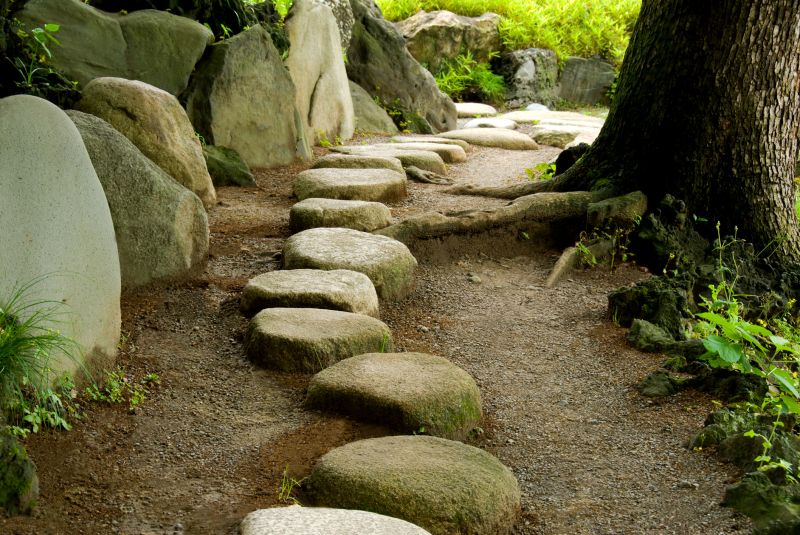 Natural Stone Pathway